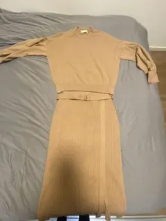 春　セットアップニットワンピース　組曲