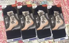GUNZE グンゼ 素足感 4足セット