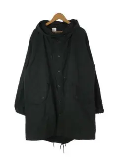 【ほぼ未使用】NANO UNIVERSE ブラックモッズコート