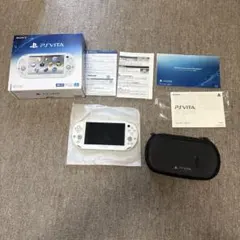 SONY PS Vita ホワイト 本体（箱、ケース付き） ジャンク