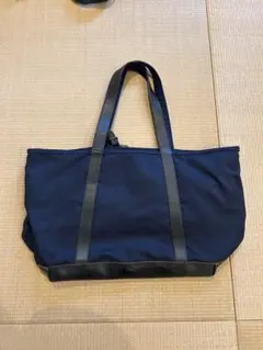 未使用♡ ポーターガール トートバッグ キャンバス Lサイズ ネイビー