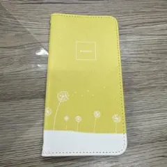 iPhoneSE 7 8 ケース 手帳型 iPhone 黄色 イエロー たんぽぽ