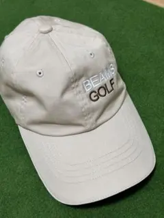 BEAMS GOLF ロゴ刺繍 キャップ ベージュ 57〜59cmのサムネイル