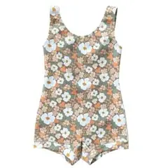 winki suits 花柄 ワンピース 水着 サーフィン　レトロのサムネイル