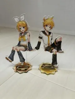 鏡音リン　鏡音レン　アクリルスタンド　フリューくじ