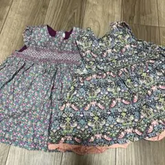 センスオブワンダー 花柄チュニック 2点セット　110㎝