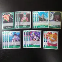 緑ゾロ　デッキ販売　最新構築　調整パーツ＋ゾロのスリーブ付き 緑ゾロ【ver1.2】{-} [デッキ販売]