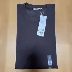 Uniqlo U エアリズムコットンクルーネックTシャツ DARK BROWNのサムネイル