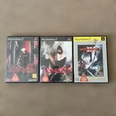 Devil May Cryデビルメイクライシリーズ プレステ2ソフト 3本セット