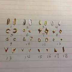 ネイルパーツ300円40個