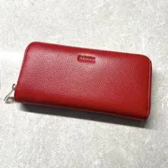 新品未使用　バルコス赤長財布