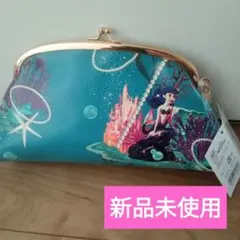 新品未使用！アリエル　リトル・マーメイド　ポーチ　クラッチバッグ　ディズニー