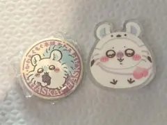 ちいかわ もぐもぐ本舗 小樽 缶バッジ アクスタ モモンガ