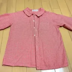 ファミリア　長袖シャツ　110cm