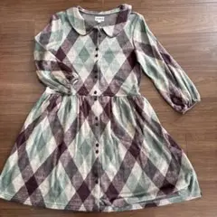 Jocomomola ココモモラ ベロア ワンピース 40