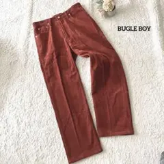 ブーグルボーイ BUGLE BOY 赤 コーデュロイパンツ 33✖️34