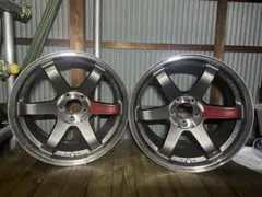 TE37 SL 18インチ10.5j+22通 フルポリッシュ - メルカリ