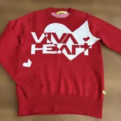 レディース ニット ウエア ビバハート ハートビッグロゴ　40