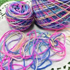 手染めソックスヤーン➀ドリームカラー10gから量り売り