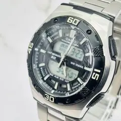 稼働 CASIO アナデジ デジタル メンズ 腕時計 ラップメモリー ビジネスのサムネイル