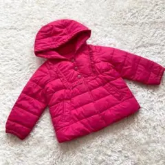 中古 baby gap ダウン風 中綿 ジャケット 3歳 100cm ピンク