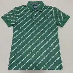 Admiral Golf アドミラルゴルフ 半袖ポロシャツ 総柄 Mのサムネイル
