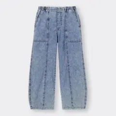 GU コクーンジョガープルオンパンツ M