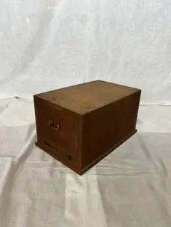 【アンティーク】② 木製 小引出し 小物入れ 小物収納 昭和レトロ 無垢材