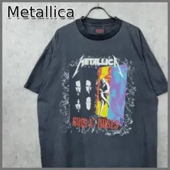古着 メタリカ ガンズアンドローゼズ ツアー バンド Tシャツ XL