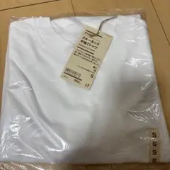 無印良品 天竺編み クルーネック半袖Tシャツ 白 Sのサムネイル