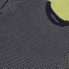 XLサイズ★バーズアイセーター★ブルー／ホワイト★ビッグサイズ★格安