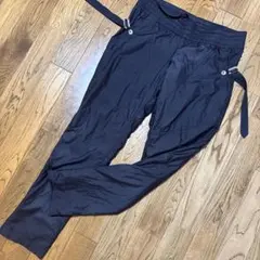 sacai luck パール チェーン 装飾 サイドライン パンツ N1291 - メルカリ