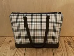BURBERRY✨バーバリー✨トートバッグ✨ノバチェック✨肩がけ✨ポーチ付 