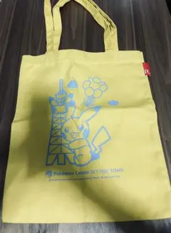 ピカチュウ スカイツリータウン トートバッグ エコバッグ　ROOTOTE