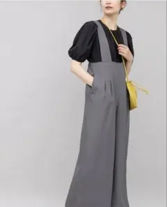 Natural Beauty Basic Vネックサロペットのサムネイル