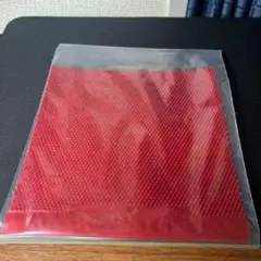 完全アンチ 粒高 イボ ラバー 晴 Qing 銀河 YINHE OX 赤　pro