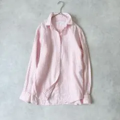 Frank&Eileen フランクアンドアイリーン リネンシャツ 長袖 ピンク
