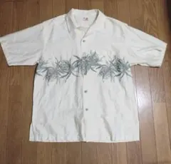 ★古着★　かりゆしウェア　マンゴーハウス　 MANGOHOUSE　半袖シャツ