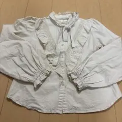 continuier de NICE CLAUP ナイスクラップ フリルシャツ