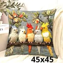 座布団カバー刺繍
