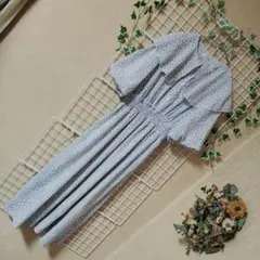 ❥Hudson honey ❥小花柄 ロングワンピース SizeL