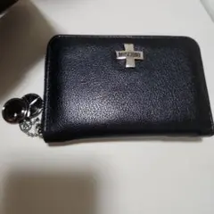MOSCHINO コインケース ブラック