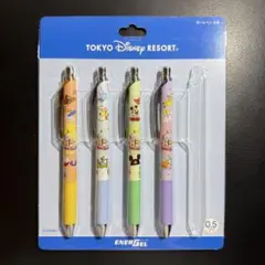 東京ディズニーリゾート限定 エナージェル ボールペン 4本セット