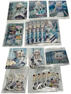 ホロライブ 白上フブキ カード＆シール類まとめ売り