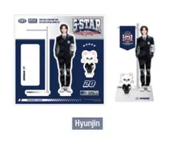 Stray Kids スキズ ヒョンジン アクスタ　フラッグスタンド