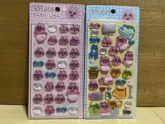 おぱんちゅうさぎ　立体シール