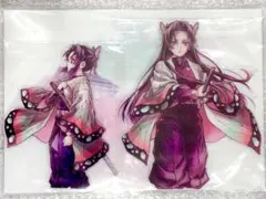 鬼滅の刃 WEBSHOPくじA賞 胡蝶しのぶ 胡蝶カナエ BIGアクリルスタンド