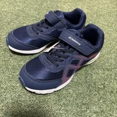ムーンスター ネイビー キッズスニーカー　新品　19.0cm