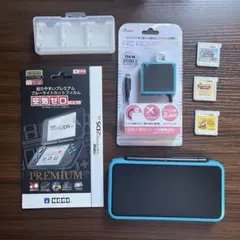 New 2DS LL 本体 ブラック×ターコイズ【スピード発送】ニンテンドー