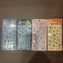 PUKUPUKU SEAL ぷくぷくシール　4シート